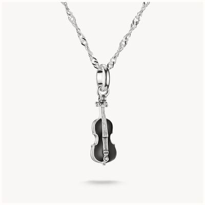 Thomas Sabo Silver Necklace Cello Wednesday Zirconia KE2346-691-11-L45V