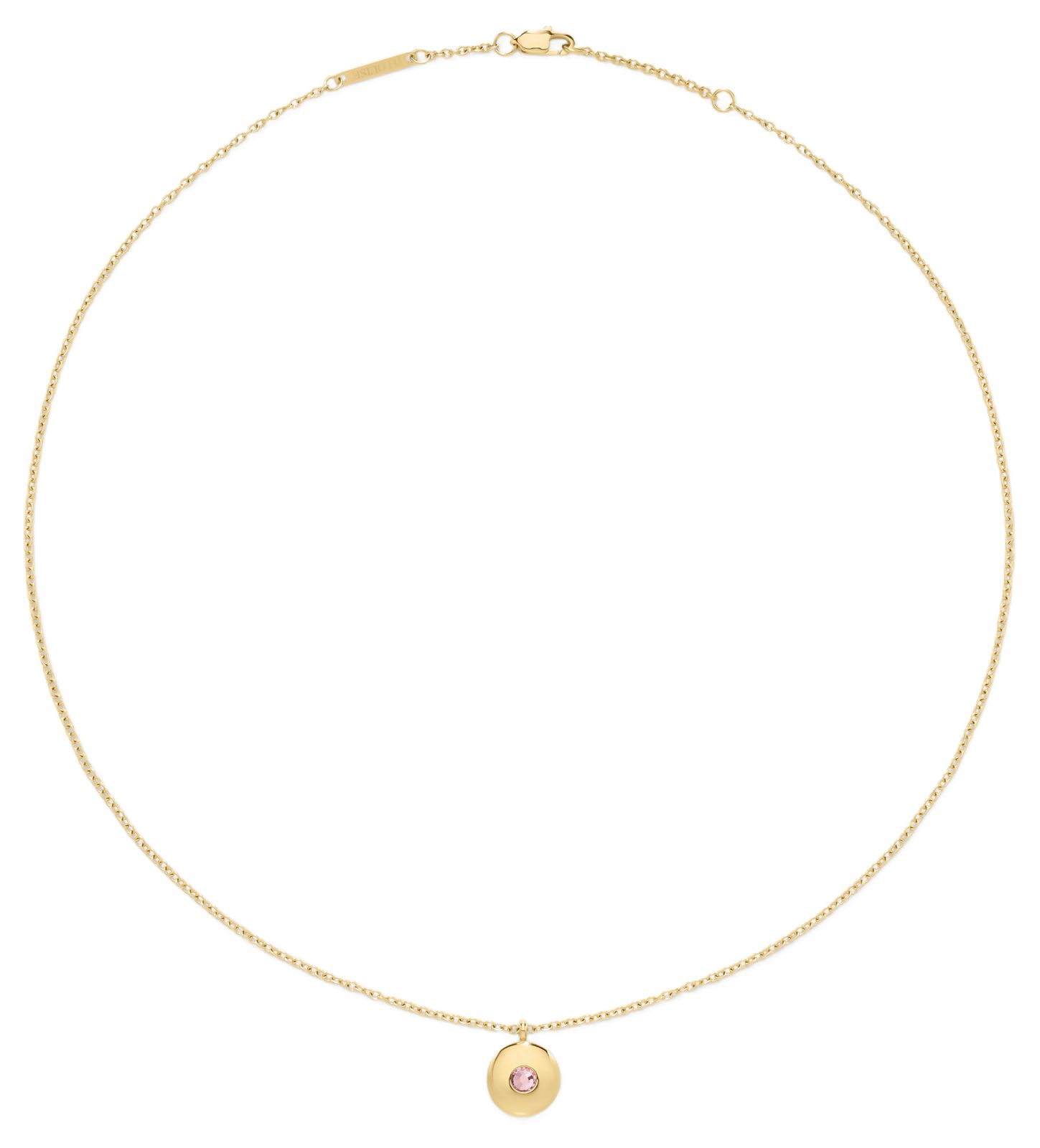 D.LOUISE YBN-09-06 Gold Plated June Birthstone Pendant Jewellery