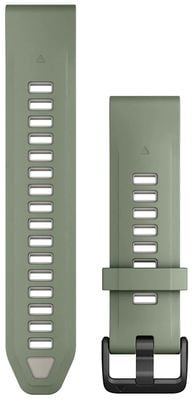 Garmin QuickFit® 20 Watch Strap Only (20mm) Willow/Fog Gray Silicone 010-13391-02