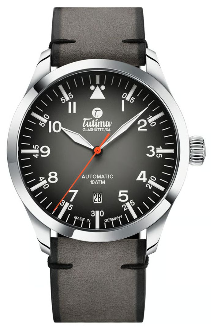 Tutima GlashÃ¼tte 6105-31 Flieger Automatic (41mm) Grey DÃ© Watch