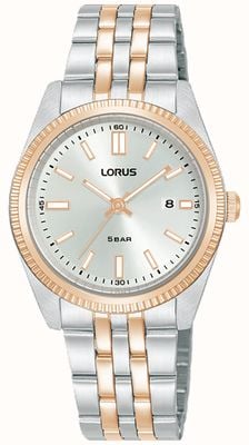 Lorus Traditional (30mm) Silver Dial / Two-Tone Stainless Steel Bracelet RJ282BX9