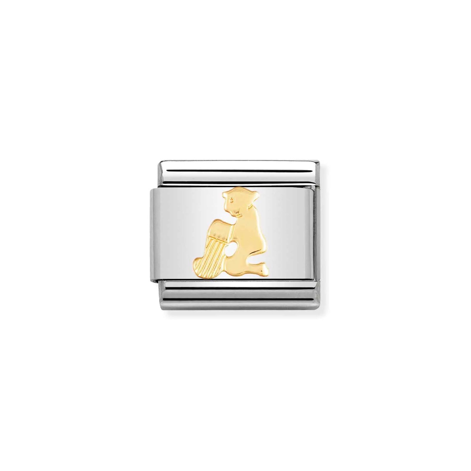 Nomination 030104/11 Classic Aquarius 18ct Gold & Steel Jewellery
