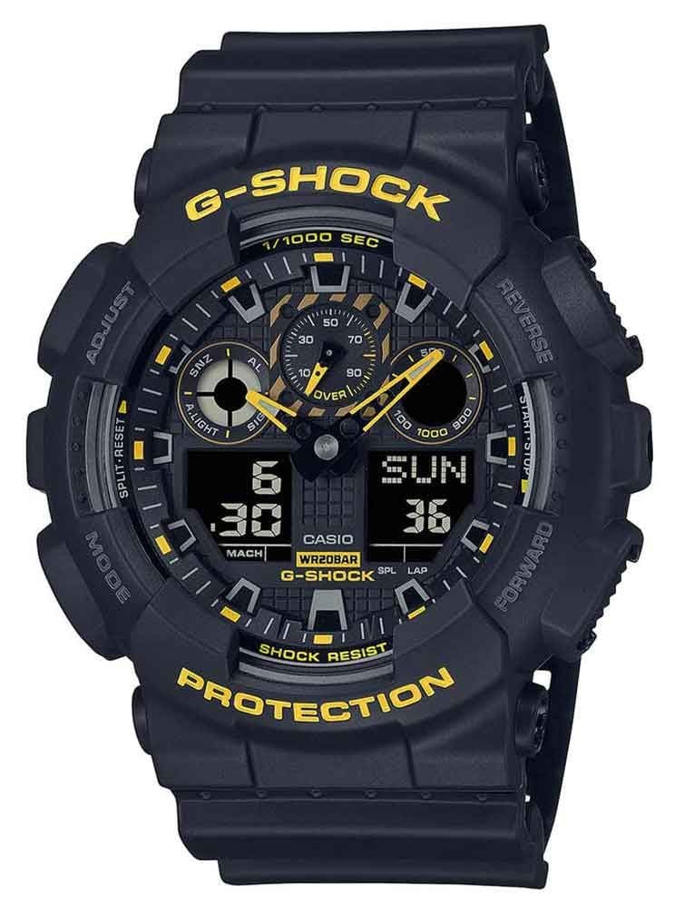 Casio GA-100CY-1AER G-Shock 'Caution Yellow' Shock Resistant Watch