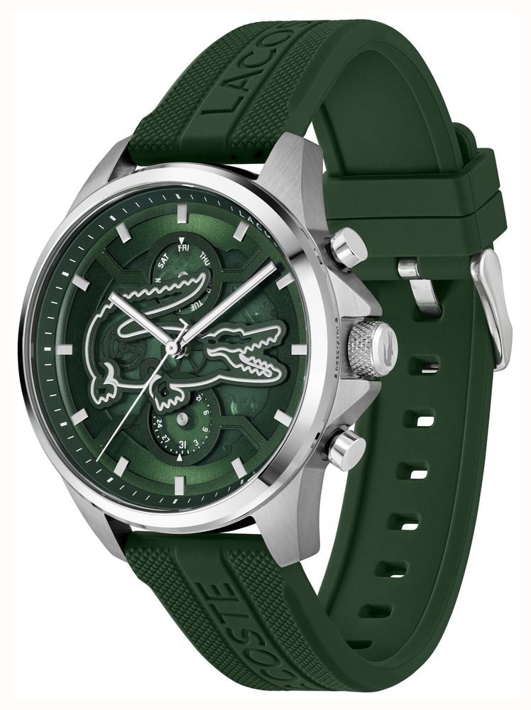 Lacoste Arthor Green Silcone Green Dial Watch 2011536 - alternate view 2