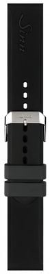 Sinn Black Silicone Strap with Pin Buckle BK75202019201100400A