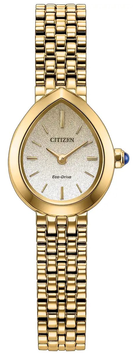 Citizen EX1552-59A L Rainell Eco-Drive (20mm) White & Gold Watch