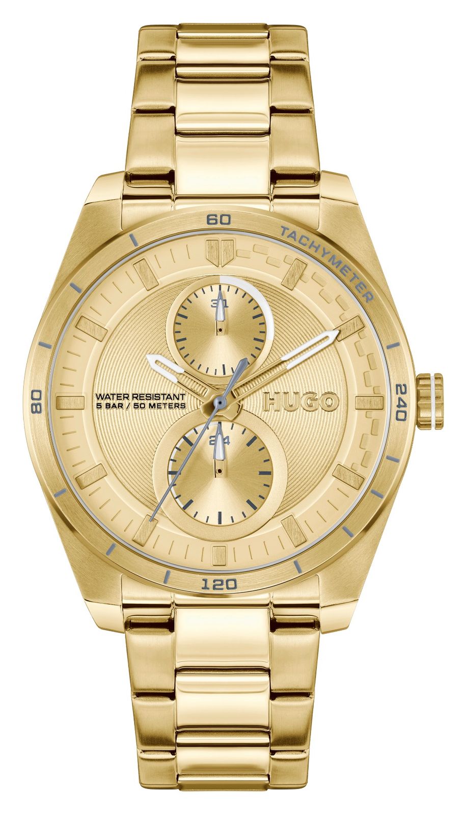 HUGO 1540171 Women’s #Fast For Her (38mm) Gold Dial / Gold- Watch
