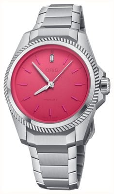 ORIS ProPilot X Miss Piggy Edition Automatic (34mm) Pink Dial / Stainless Steel Bracelet 01 531 7796 4158-07 8 17 05LC