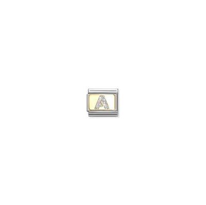 Nomination 030291/01 COMPOSABLE CLASSIC LINK, LETTER A, Jewellery