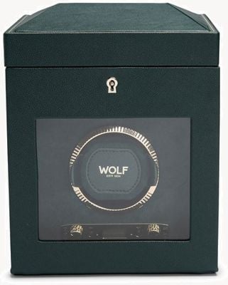 WOLF British Racing Single Watch Winder With Storage 792141