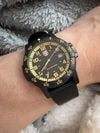 Customer picture of Luminox Men's Leatherback Sea Turtle Giant 0320 Webbing Strap XS.0333