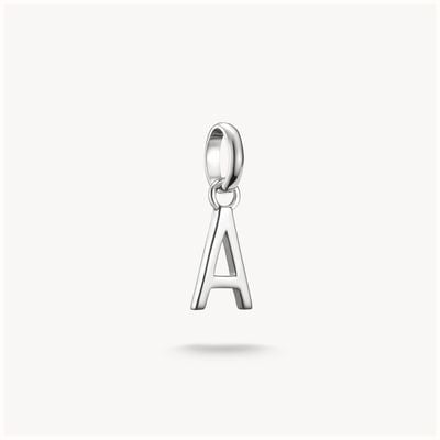 Thomas Sabo Charm Pendant Letter A Connect Silver CC1207-001-21