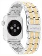 Coach Apple Watch Straps Two-Tone Stainless Steel Interchangeable Replacement Smart Watch Band 14700345 - alternate view 3
