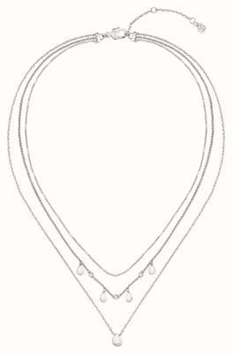 BOSS Jewellery Women's Selena Teardrop Crystal Necklace Stainless Steel 1580765