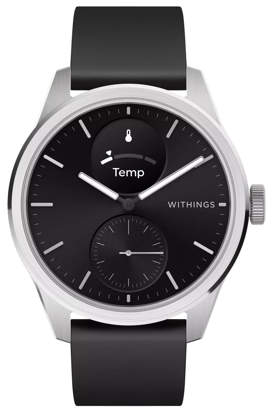Withings HWA10-MODEL 4-ALL-INT ScanWatch 2 – Hybrid Watch