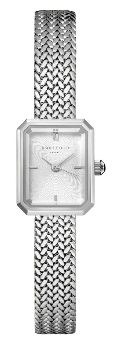 Rosefield MWSMS-M04 Mini Octagon (15mm) Silver Dial / Watch