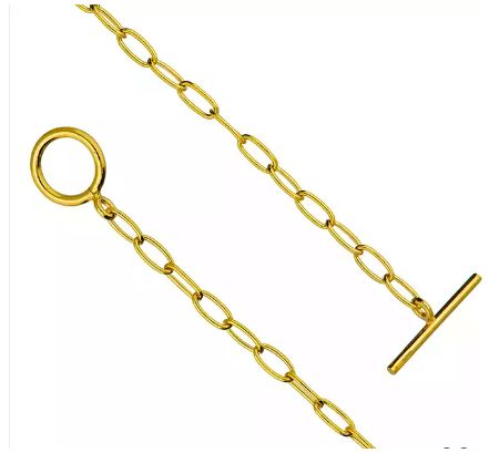 James Moore CME H3899-43 Silver Gold Plated Oval Wire Jewellery