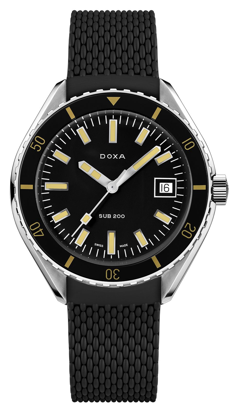 DOXA 799.10.101.20 SUB 200 Sharkhunter (42mm) Black Iconic Watch