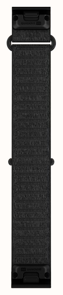 Garmin QuickFit Bands (20mm - Short) Black ComfortFit Fabric - Strap Only 010-14506-10 - alternate view 2