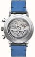 Raymond Weil Millesime Automatic Chronograph Limited Edition (39mm) Light Blue Dial / Dark Blue Leather Strap 7776-STC-65501 - alternate view 3
