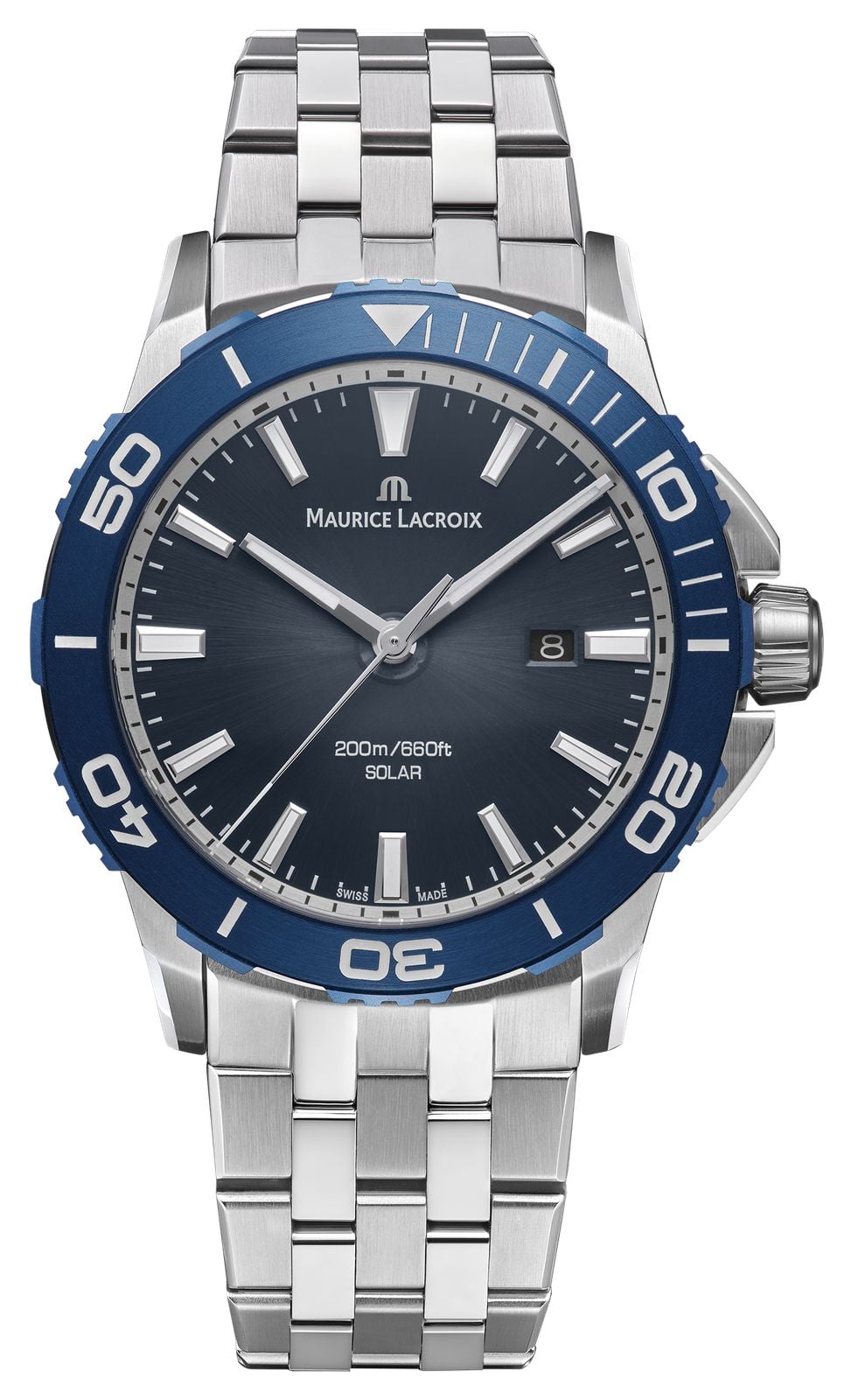 Maurice Lacroix PT1008-SSL42-430-1 Pontos S Solar Date (42mm Watch