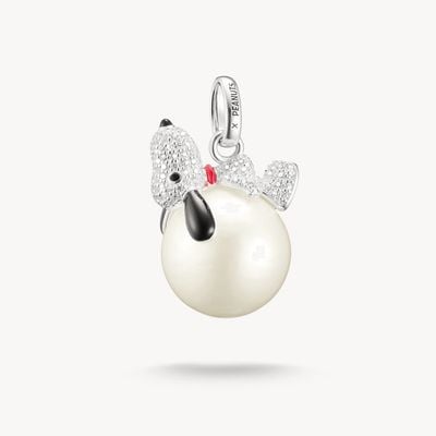 Thomas Sabo Silver Snoopy Pendant On Snowball PEANUTS PE990-691-14