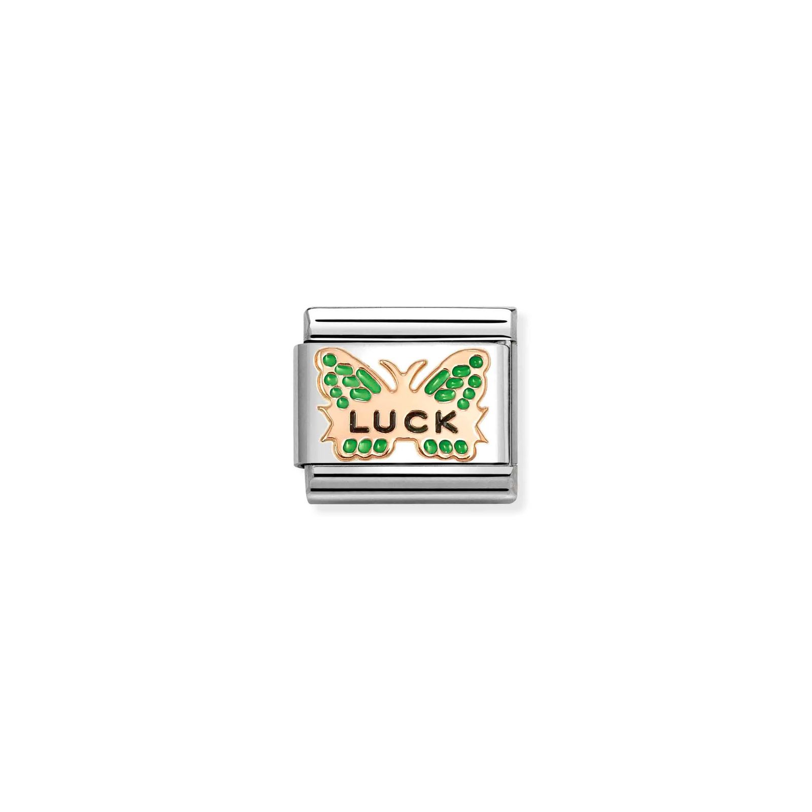 Nomination 430202/48 Classic Luck Butterfly 9ct Rose Gold Jewellery