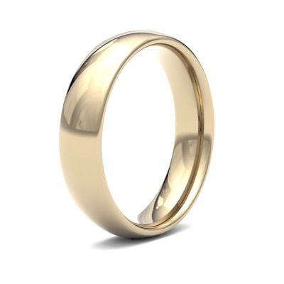 James Moore Wedding Ring  | 5mm | Medium | Size Traditional Court | AG_5LMC-9Y AG_5LMC-9Y