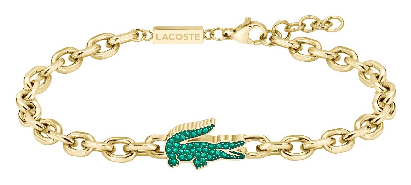 Lacoste 2040611 Arthor Gold-Tone Stainless Stel Chain Jewellery