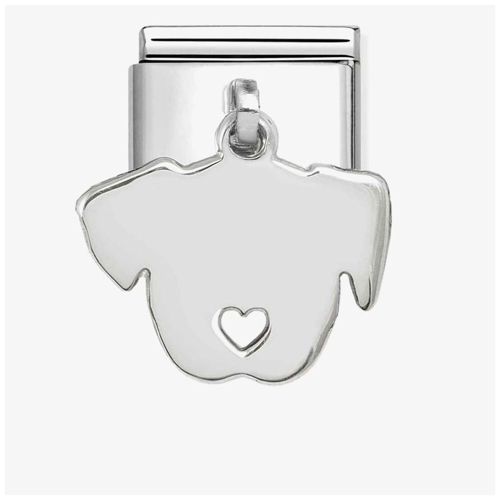 Nomination 331801/14 Classic Dog Face Pendant Sterling Jewellery