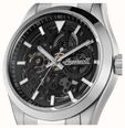 Ingersoll THE DECK Automatic (40mm) Black Skeleton Dial / Stainless Steel Bracelet I18401 - alternate view 3