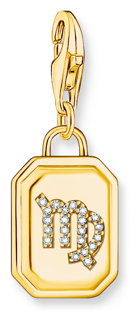 Thomas Sabo 2161-414-39 Gold-Plated Charm Pendant Zodiac Jewellery