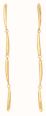 Calvin Klein Elongated Drops Gold-Tone Earrings 35000995 - alternate view 2