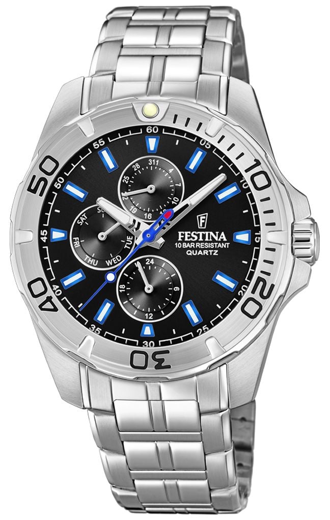 F20445/6 Men's Multi-Function With Steel Watch - Festina - Modalova