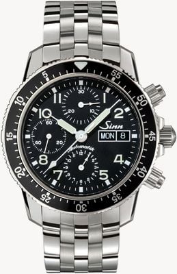 Sinn 103 St Sa Classic Pilot Chrono Fine Link Stainless Steel 103.061 FINE BRACELET