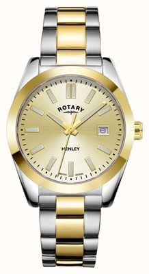 Rotary Women's | Henley | Champagne Dial | Two Tone Stainless Steel Bracelet LB05181/03