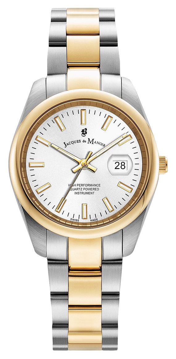 Jacques Du Manoir JWL03804 Allure (32mm) White Dial / Two- Watch