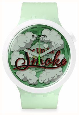 Swatch UP IN SMOKE PUFFFFRAMIC BIOCERAMIC SB03Z103