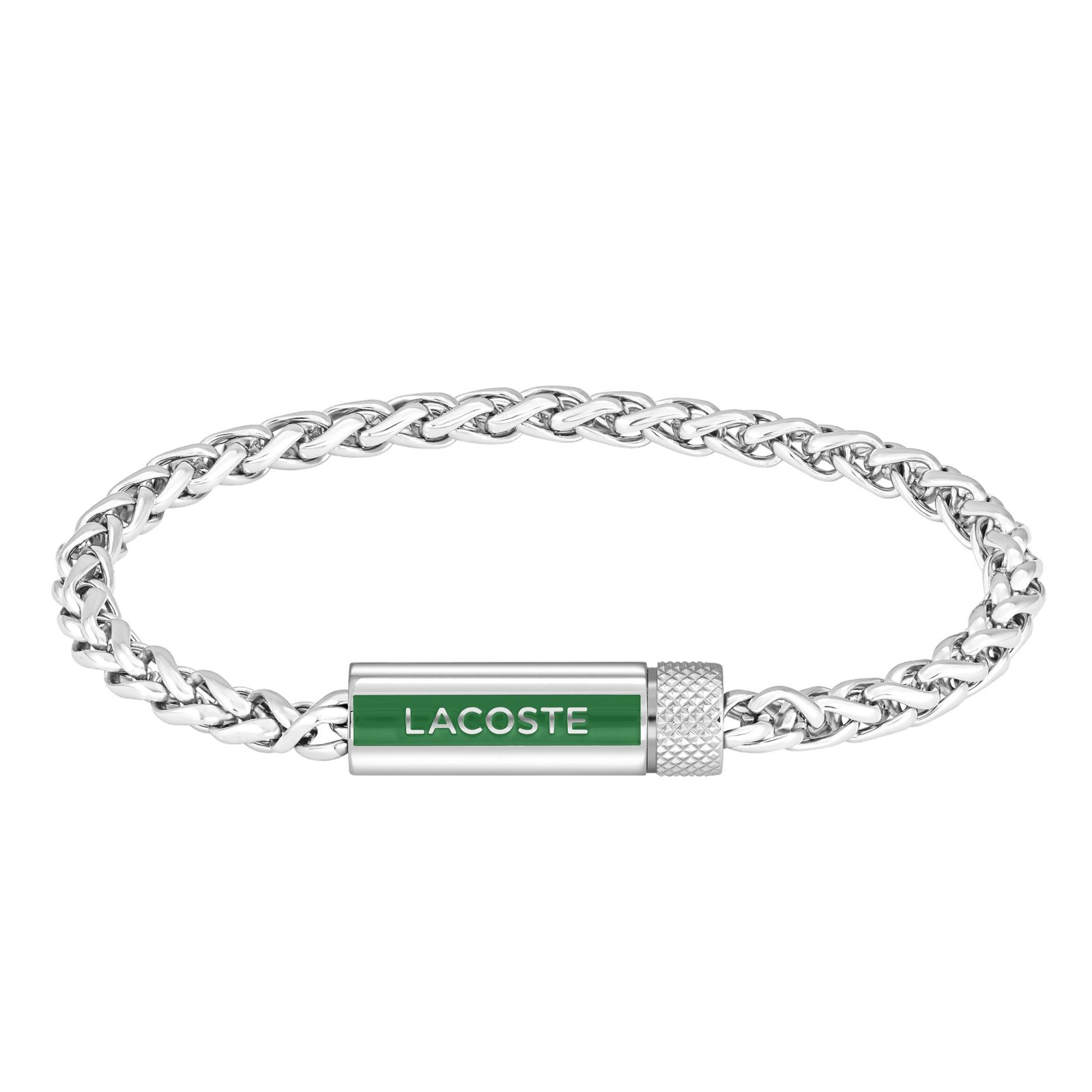 Lacoste 2040337 STENCIL Men’s Stainless Steel Link Bracelet Jewellery