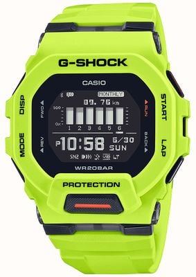 Casio G-Shock G-Squad Digital Quartz Lime Green Watch EX-DISPLAY GBD-200-9ER EX-DISPLAY