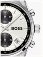 BOSS Men's 38mm Stainless Steel Silver Dial Grand Prix Touring Watch 1514362 - alternate view 2