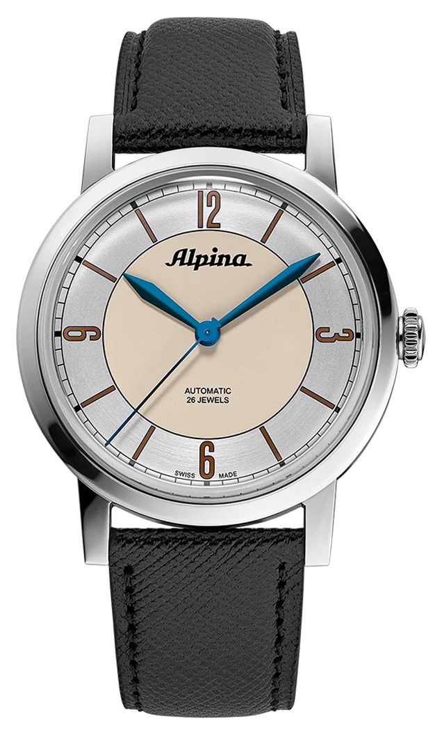 Alpina AL-520SBG3SH6 Heritage Automatic (38mm) Silver & Watch