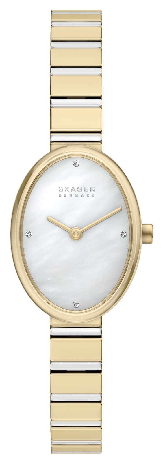 Skagen SKW3183 Anita Oval Quartz (20mm) Mother-of-Pearl Dial Watch