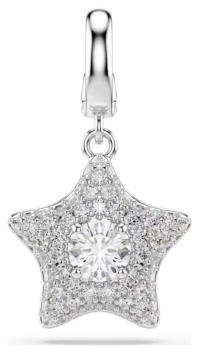 Swarovski 5760562 Sublima charm Round cut, Star, White, Jewellery