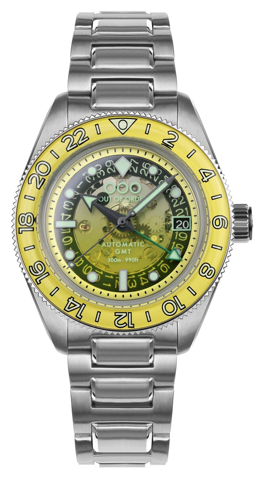 Out Of Order OOO.001-25.LI.BAND.SS Limoncello Limited Watch