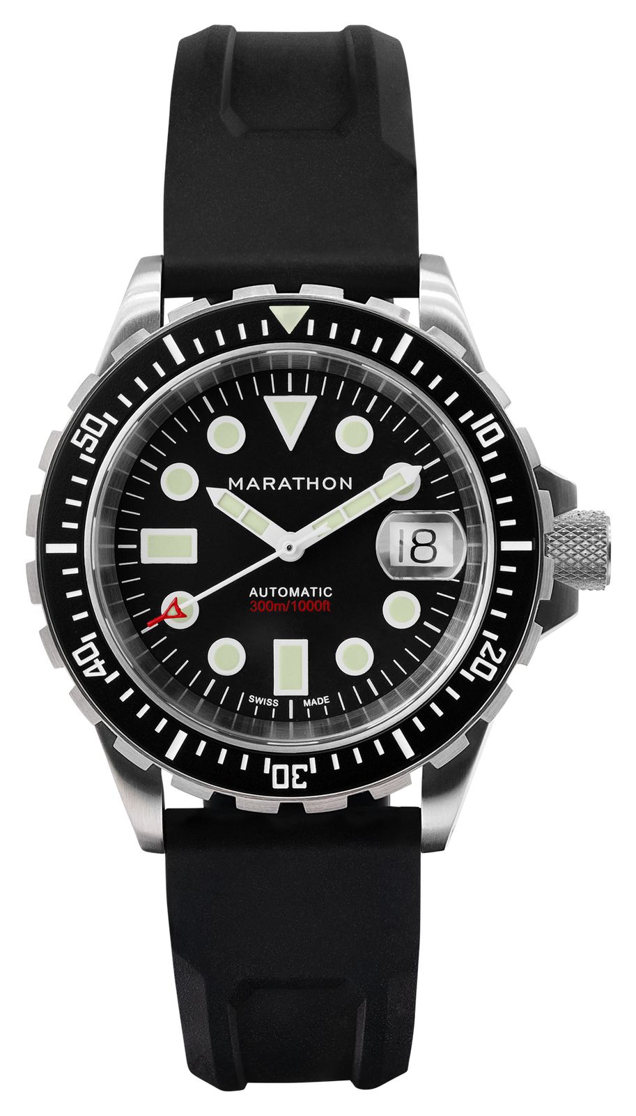 Marathon WW194006SS-2030 Original SAR Diver's Automatic OSAR Watch
