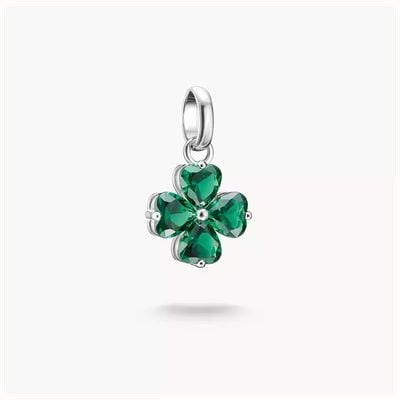 Thomas Sabo Silver Charm Pendant Four Leaf Clover Connect CC1326-699-6