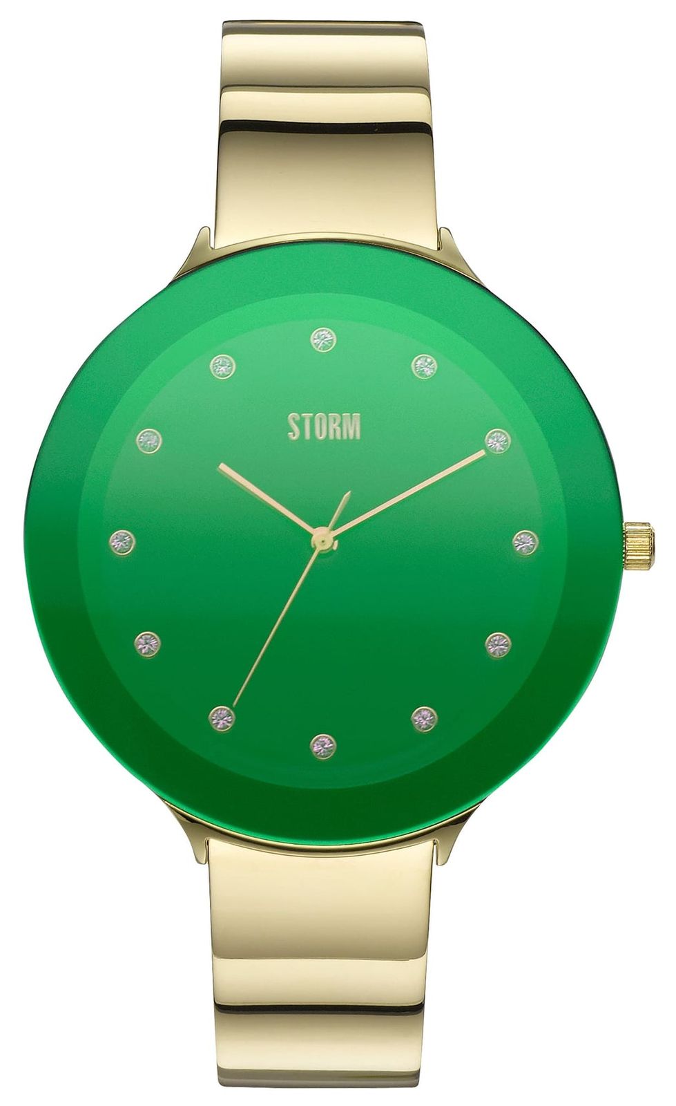 STORM 47401/GD/GN OSTELE GOLD LAZER GREEN (42mm) Lazer Green Watch