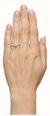 1.02ct Round Brilliant Natural Diamond 18ct White Gold Solitaire Ring JM2409 - alternate view 4