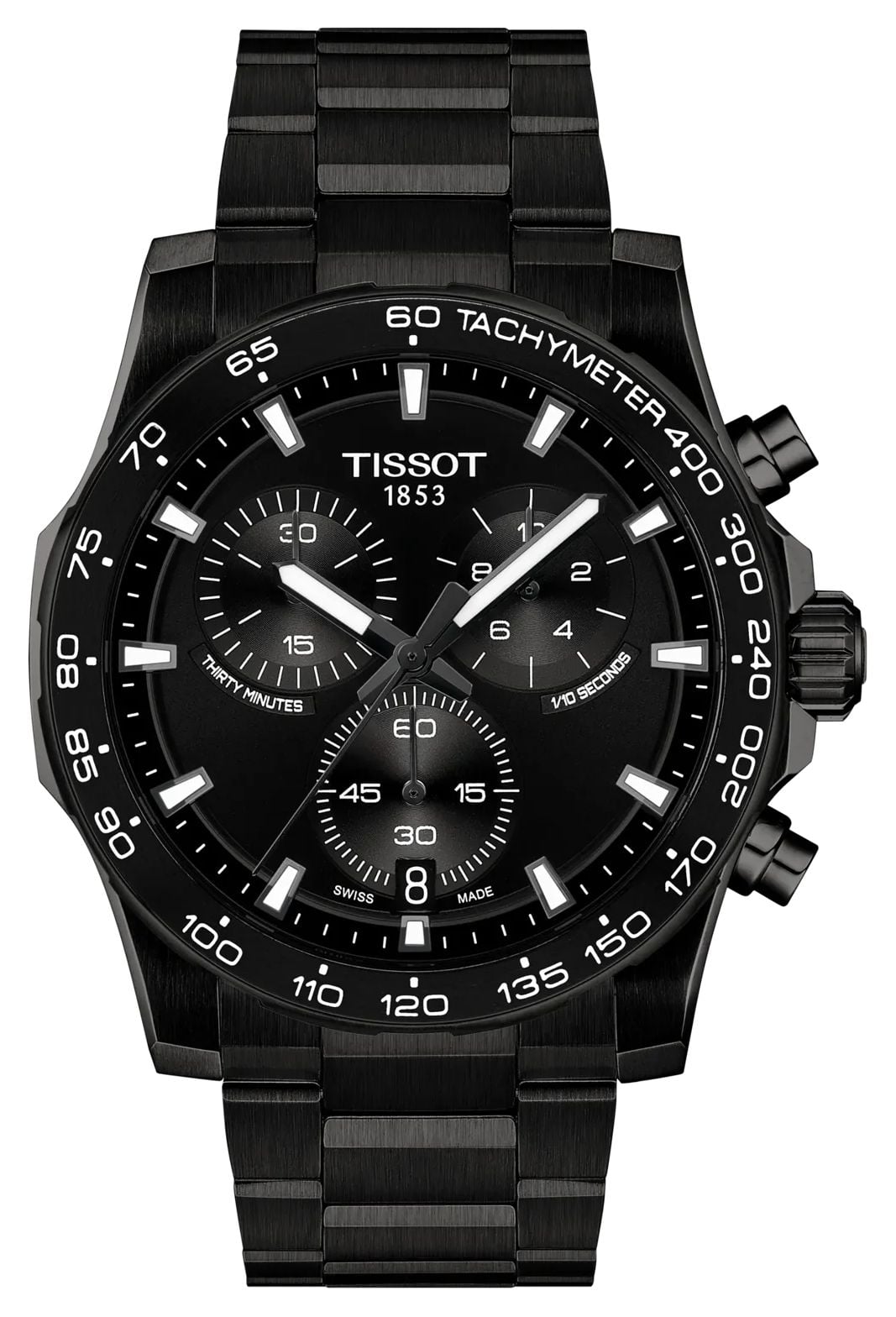 Tissot T1254173305100 Supersport Chrono (42mm) Black Sunray Watch